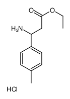 ethyl 3-amino-3-(4-methylphenyl)propanoate,hydrochloride