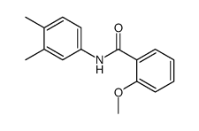 2-甲氧基-N-(3,4-二甲基苯基)苯甲酰胺