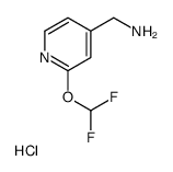 [2-(difluoromethoxy)pyridin-4-yl]methanamine,hydrochloride