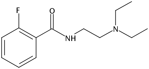 Benzamide, N-[2-(diethylamino)ethyl]-2-fluoro-