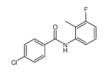 4-Chloro-N-(3-fluoro-2-methylphenyl)benzamide