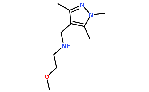 N-(2-甲氧基乙基)-n-[(1,3,5-三甲基-1H-吡唑-4-基)甲基]胺