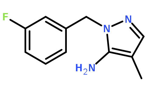 1-(3-氟苄基)-4-甲基-1H-吡唑-5-胺