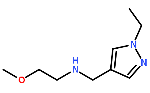 N-[(1-乙基-1H-吡唑-4-基)甲基]-n-(2-甲氧基乙基)胺