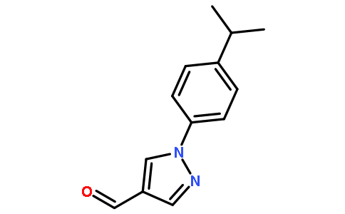 1-(4-异丙基苯基)-1H-吡唑-4-甲醛