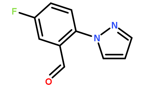 5-氟-2-(1H-吡唑-1-基)苯甲醛