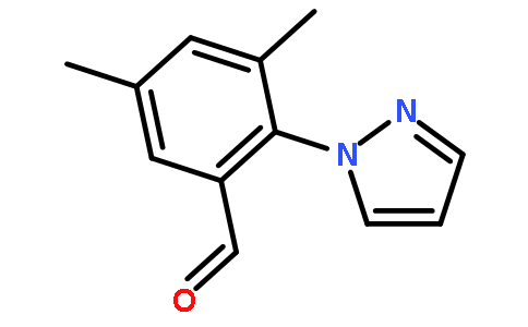 3,5-二甲基-2-(1H-吡唑-1-基)苯甲醛