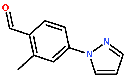 2-甲基-4-(1H-吡唑-1-基)苯甲醛