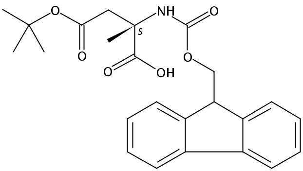 (S)-n-Fmoc-α-甲基天冬氨酸-4-叔丁酯