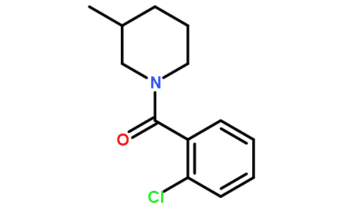 (2-Chlorophenyl)(3-methyl-1-piperidinyl)methanone