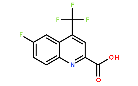 6-氟-4-(三氟甲基)-2-喹啉羧酸
