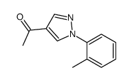 1-[1-(2-methylphenyl)pyrazol-4-yl]ethanone