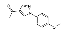 1-[1-(4-methoxyphenyl)pyrazol-4-yl]ethanone