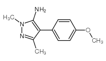 4-(4-methoxyphenyl)-2,5-dimethylpyrazol-3-amine