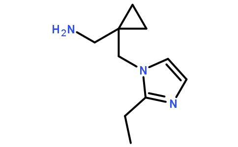 （{1 - [（2-甲基-1H-咪唑-1-基）甲基]环丙基}甲基）胺