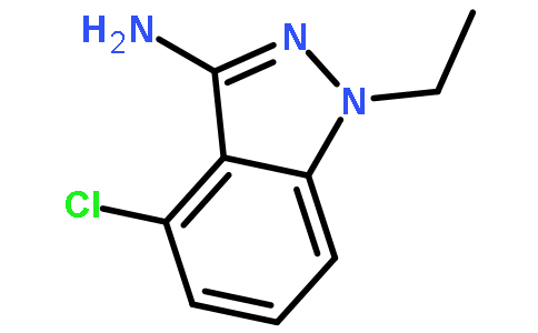 4-氯-1-乙基-1H-吲唑-3-胺