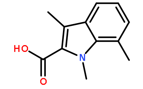 1,3,7-三甲基-1H-吲哚-2-羧酸