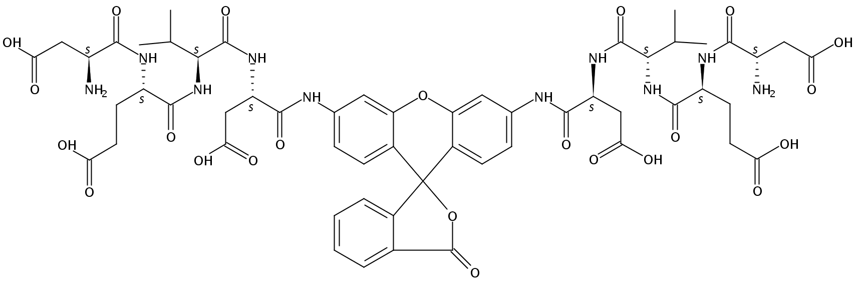 (H-Asp-Glu-Val-Asp)₂-Rhodamine 110