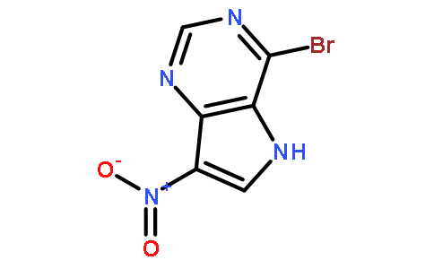 4-溴-7-硝基-5H-吡咯并[3,2-D]嘧啶