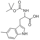 BOC-5-甲基-DL-色氨酸