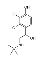 4-[2-(tert-butylamino)-1-hydroxy-ethyl]-3-chloro-2-methoxy-phenol