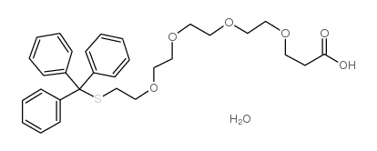 15-三苯甲基巯基-4,7,10,13-四氧杂十五烷酸一水合物