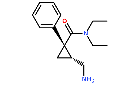 (1S,2R)-2-(Aminomethyl)-N,N-diethyl-1-phenylcyclopropanecarboxami de
