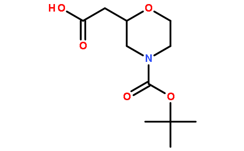 (R)-n-boc-吗啉-2-乙酸