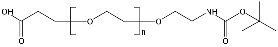 O-[2-(BOC-AMINO)ETHYL]-OΜ-(2-CARBOXYETHYL)POLYETHYLENE GLYCOL