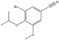 3-溴-4-异丙氧基-5-甲氧基苯甲腈