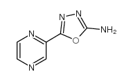5-吡嗪-2-基-1,3,4-噁二唑-2-胺