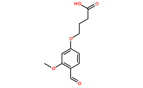 4-(4-羟甲基-3-甲氧基苯氧基)丁酸