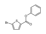 2-Thiophenecarboxylic acid, 5-bromo-, phenyl ester