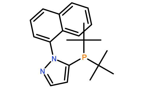 5-二叔丁基膦-1-(萘-1-基)-1H-吡唑