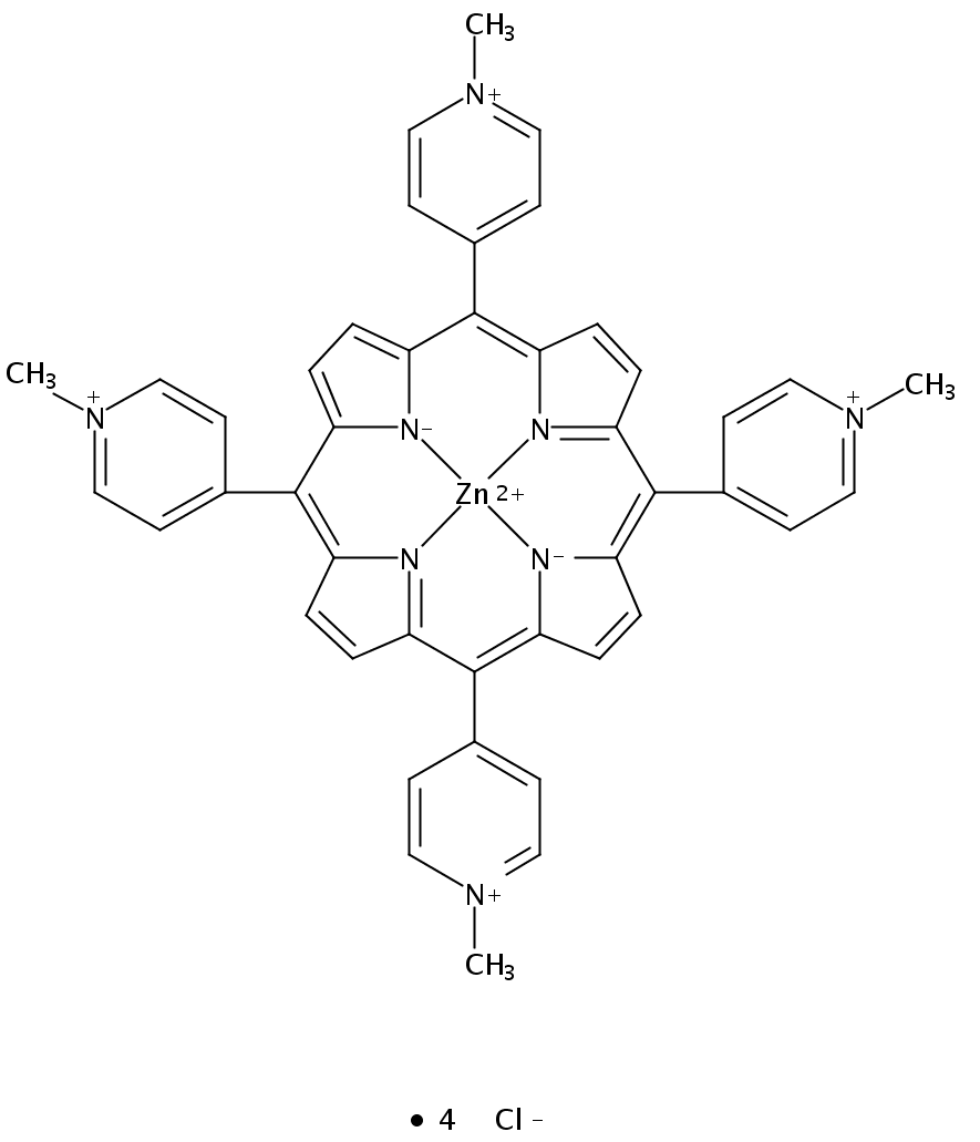 锌5,10,15,20-四(4-吡啶基)-21H,23H-卟吩四(甲氯化)