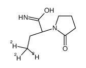 (2S)-4,4,4-trideuterio-2-(2-oxopyrrolidin-1-yl)butanamide