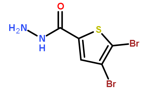 2,3-二溴-5-噻吩羧酸 肼