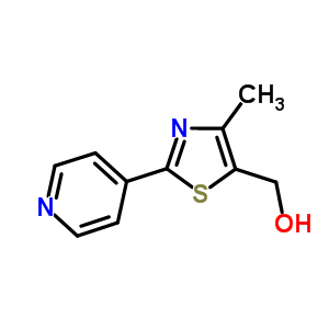 (4-甲基-2-吡啶-4-基-1,3-噻唑-5-基)甲醇