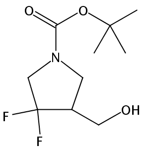 tert-Butyl 3,3-difluoro-4-(hydroxymethyl)pyrrolidine-1-carboxylate