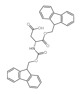 N-芴甲氧羰基-D-天冬氨酸 1-(9H-芴-9-基甲基)酯