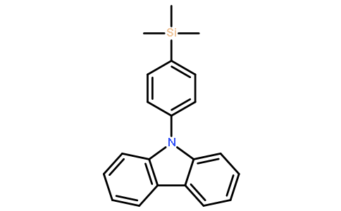 9H-Carbazole, 9-[4-(trimethylsilyl)phenyl]-