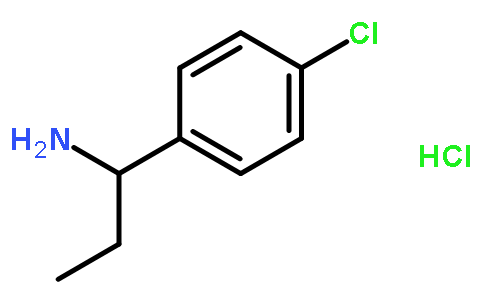 (S)-1-(4-氯苯基)-1-丙胺盐酸盐