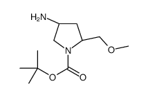 tert-butyl (2S,4R)-4-amino-2-(methoxymethyl)pyrrolidine-1-carboxylate