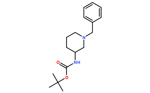 (S)-1-苄基-3-N-叔丁氧羰基氨基哌啶