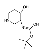 tert-butyl N-[(3S,4S)-4-hydroxypiperidin-3-yl]carbamate