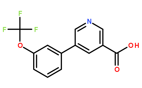 5-[3-(三氟甲氧基)苯基]-3-吡啶羧酸