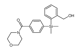 [4-[[2-(hydroxymethyl)phenyl]-dimethylsilyl]phenyl]-morpholin-4-ylmethanone