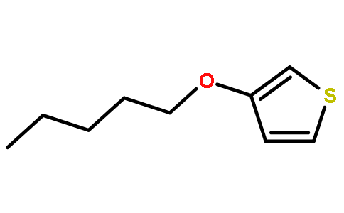 噻吩,  3-(戊氧基)-