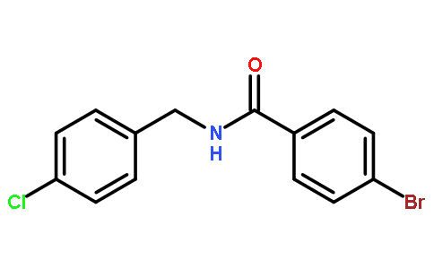 4-Bromo-N-(4-chlorobenzyl)benzamide