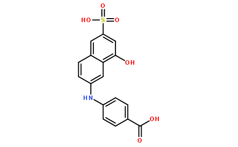 6-(4-羧基苯胺基)-4-羟基-2-萘磺酸